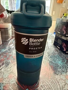 BlenderBottle ProStak Shaker & Storage Bottle - Teal